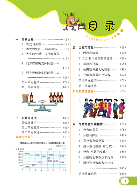_数学-苏教版_五年级下册学生用书