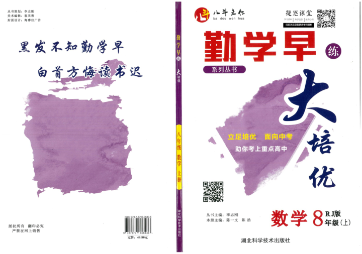 勤学早大培优八年级上册数学人教版