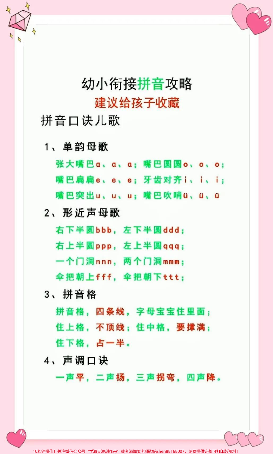 每天读一遍_夯实拼音基础_轻松上小学_qunju888.com图文来了__拼音__幼小衔接__家长收藏孩子受益__幼小衔接